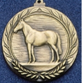 2.5" Stock Cast Medallion (Thoroughbred Horse)